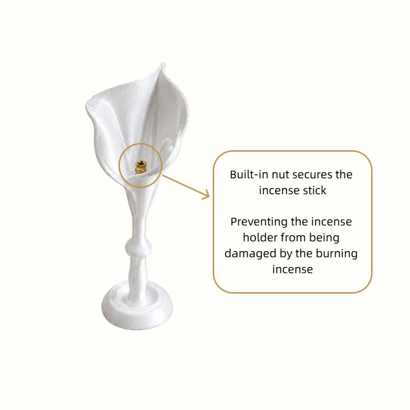 Calla Lily Incense Holder Base