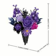 Size details of Purple Rose Whisper