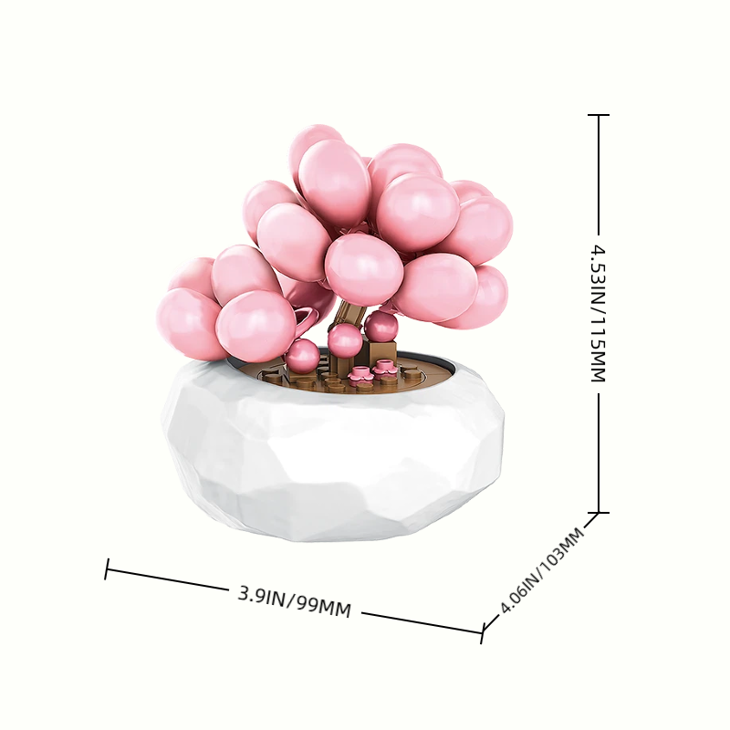 Size details of Graptopetalum Amethystinum