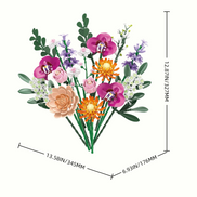 Size chart of Mystic Garden Bouquet