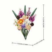 Size details of Whispering Pines Floral