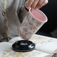 Floral Swan Cup