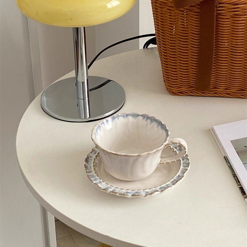 Ice-Glaze Fluted Teacup