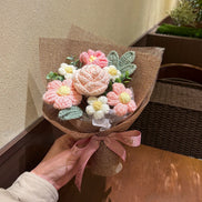 Crocheted Rose Bouquet