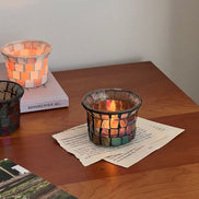 Stained Glass Candlesticks