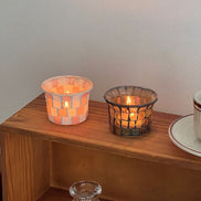 Stained Glass Candlesticks