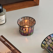 Stained Glass Candlesticks