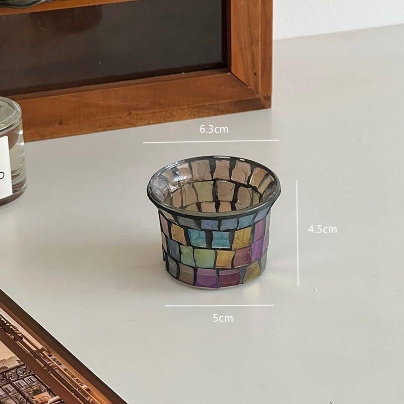 Stained Glass Candlesticks