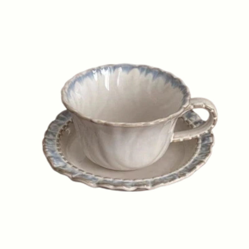 Ice-Glaze Fluted Teacup