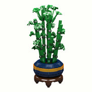 Front view of Gourd Bamboo Bonsai