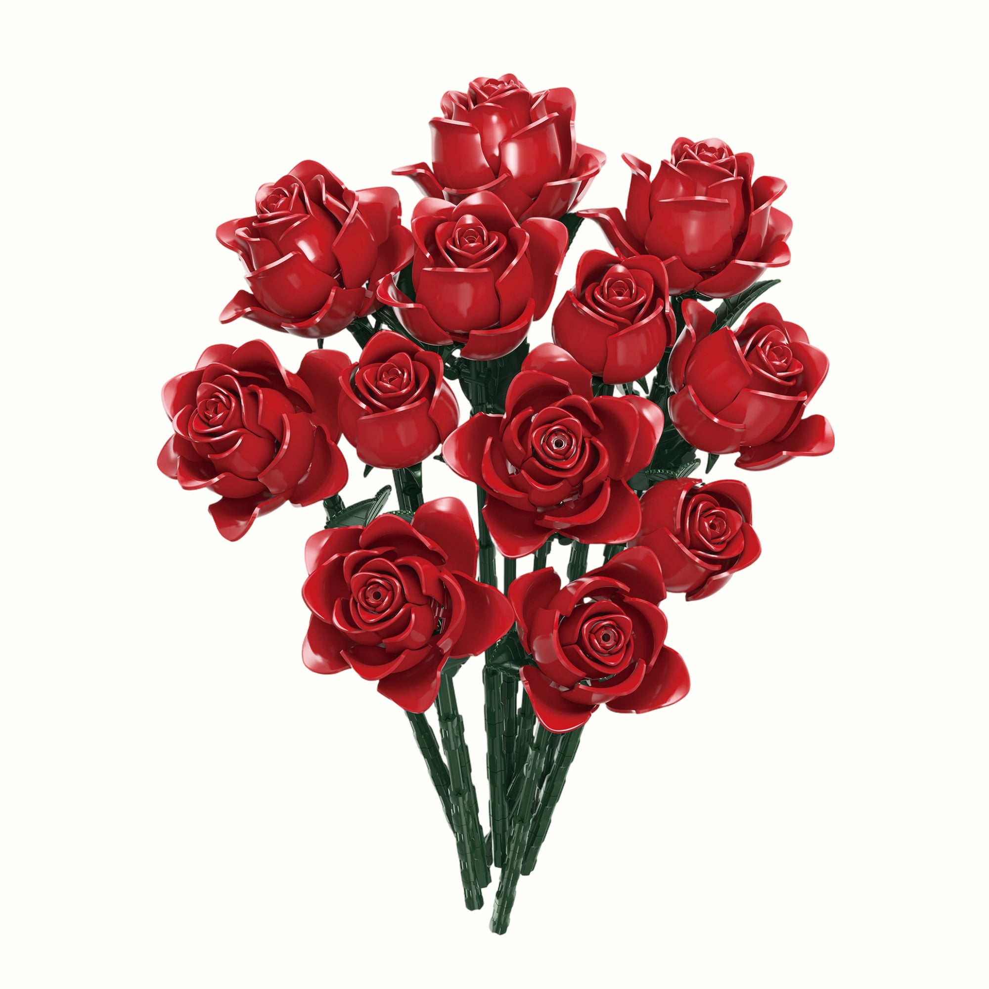 Front view of Red Roses Bouquet