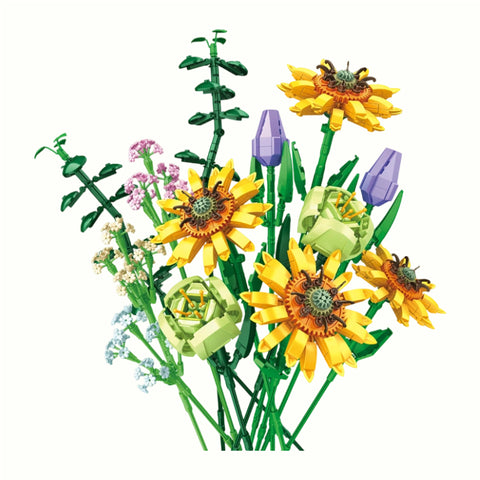 Front view of The Sunflower Serenade